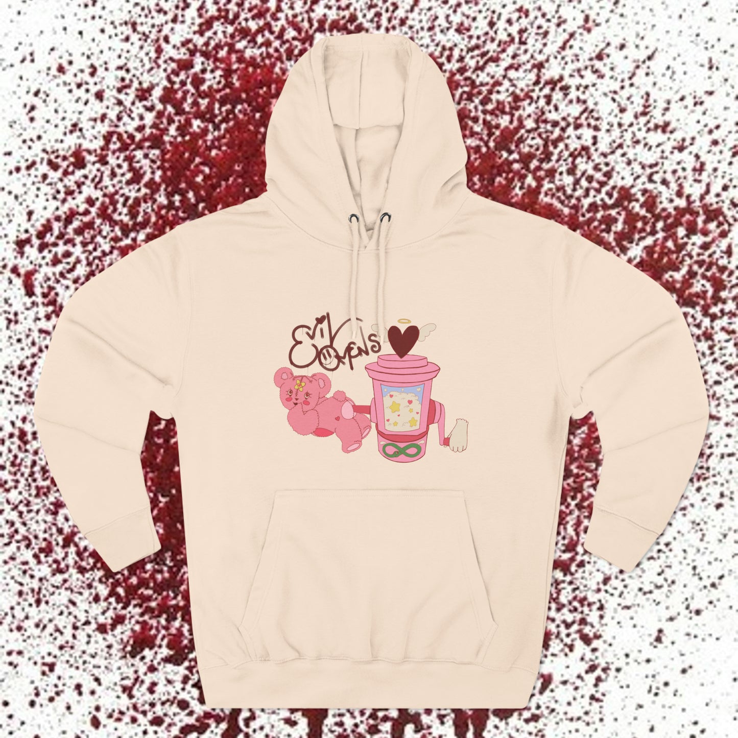 Despair Bear Case No.1 Pullover Hoodie