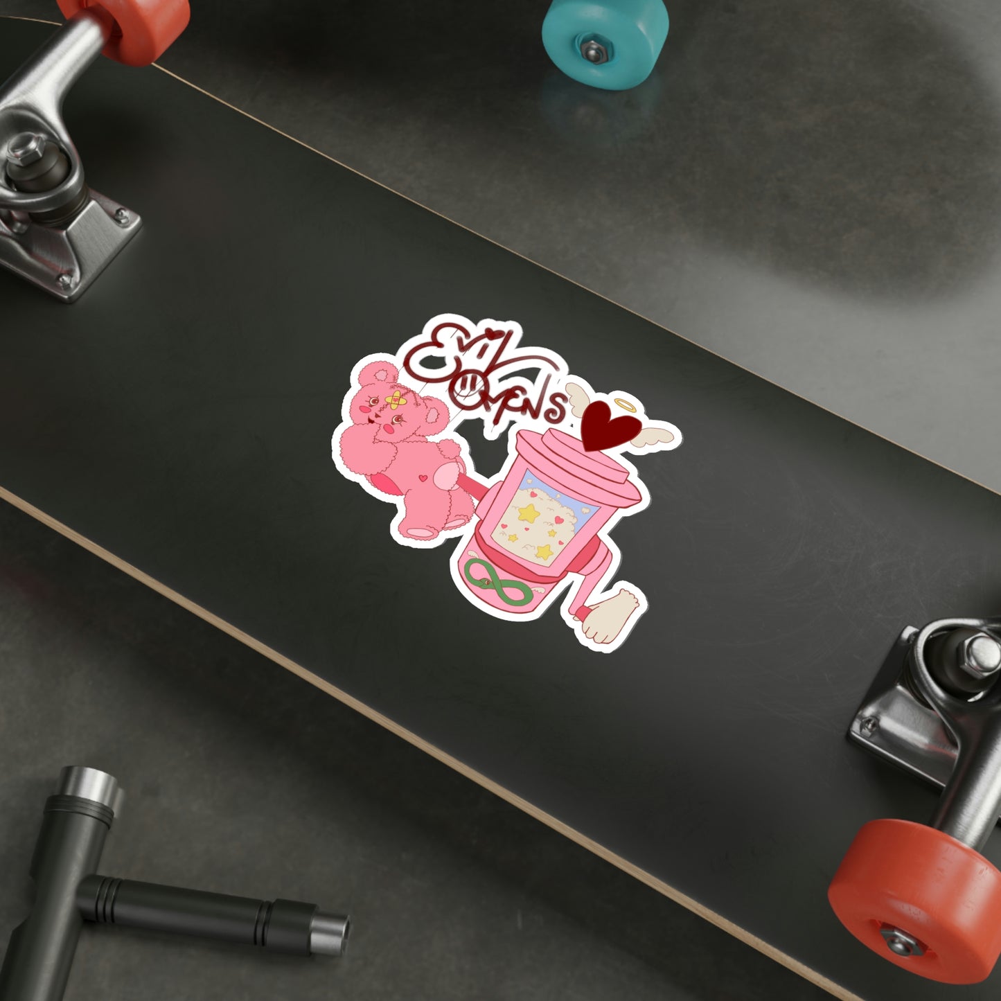 Despair Bear Repair Vinyl Sticker